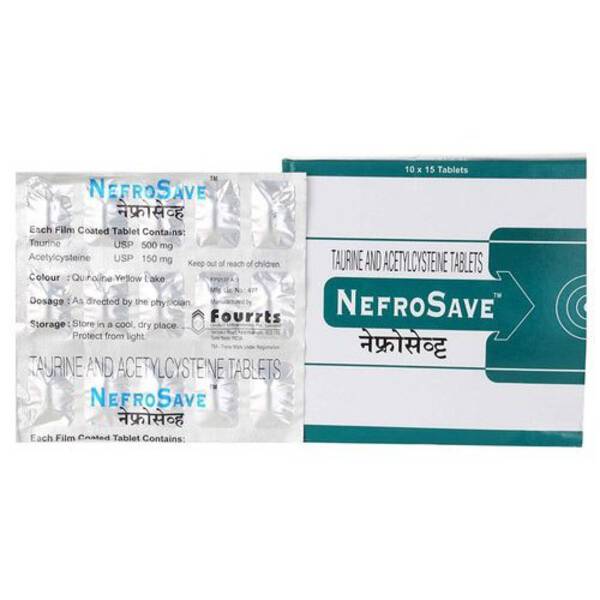 Nefrosave Tablets - Fourrts India Laboratories
