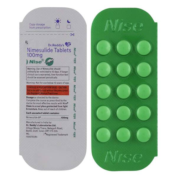 Nise Tablets - Dr Reddy's Laboratories Ltd