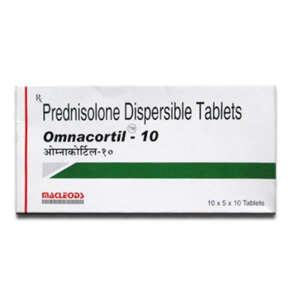 Omnacortil 10 Tablet DT - Macleods Pharmaceuticals Ltd