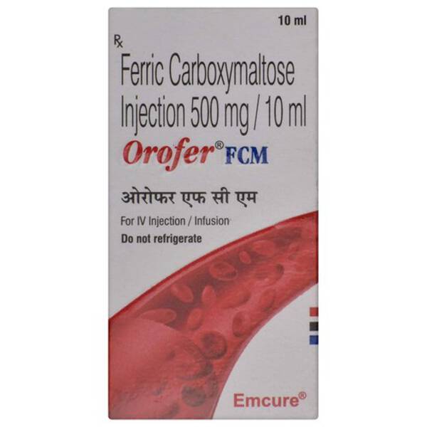 Orofer FCM Injection - Emcure Pharmaceuticals ltd