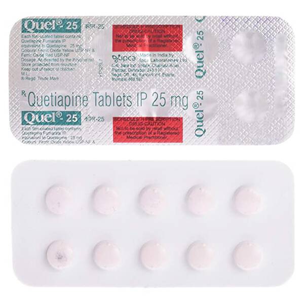 Quel 25mg Tablets - Ipca Laboratories Ltd