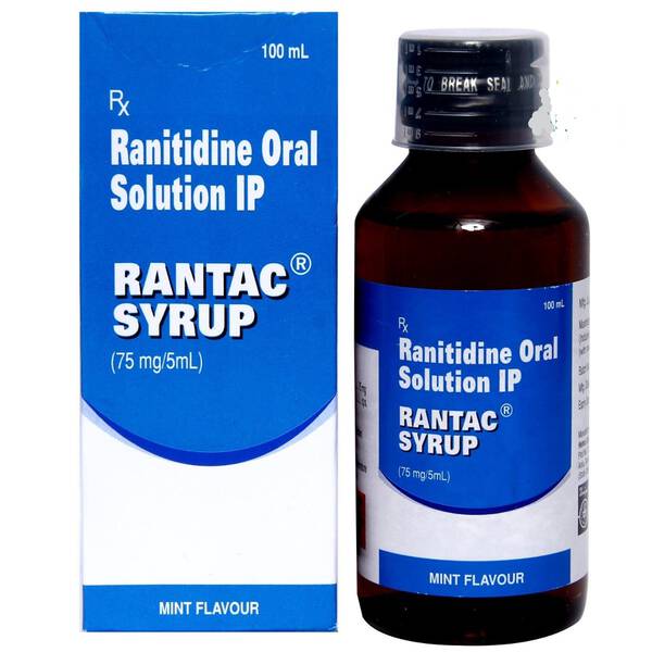 Rantac Syrup Mint - J B Chemicals And Pharmaceuticals