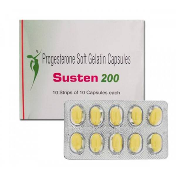 Susten 200 Soft Gelatin Capsules - Sun Pharmaceutical Industries Ltd