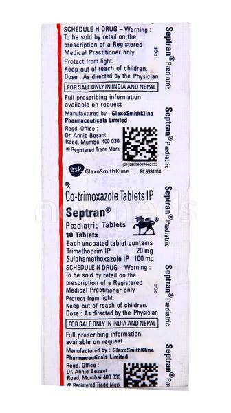 Septran Tablets - Koye Pharmaceuticals