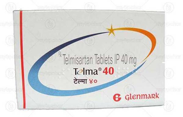 Telma 40 Tablets - Glenmark Pharmaceuticals Ltd