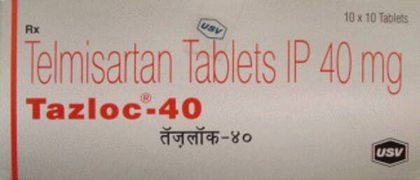 Tazloc 40 Tablets - USV Ltd