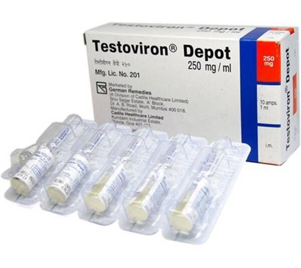 Testoviron Depot 250 Injection - Zydus Cadila