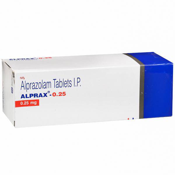 Alprax 0.25 Tablets - 