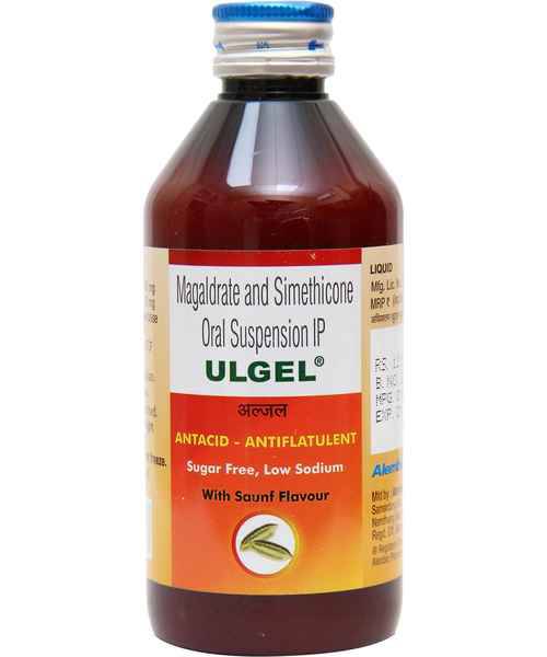 Ulgel Oral Suspension Saunf Sugar Free - Alkem Laboratories Ltd