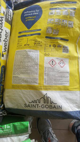 Tile Adhesive - Weber
