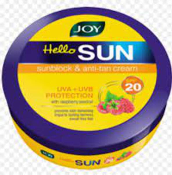 Day Cream (Joy Hello SUN Sunblock & Anti-Tan Cream SPF 20 (50g)) - JOY