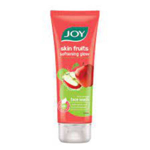 Face Wash (Joy Skin Fruits Softening Glow Face Wash| With Apple extracts & Active Fruit Boosters| Nourishes and Moisturises deeply | Apple Face Wash For Normal to Dry Skin 50 ml) - JOY