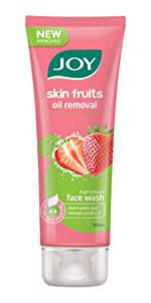 Face Wash (Joy Skin Fruits Oil Removal Fruit Infused Strawberry Face Wash 50ml) - JOY