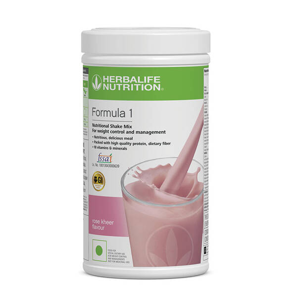 Formula 1 Nutritional Shake Mix (Formula 1 Nutritional Shake Mix Rose Kheer 500 g) - Herbalife