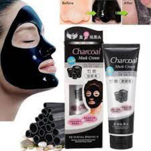 Face Mask & Sheet Mask (Shopeleven Charcoal H36 Germany Charcoal Charcoal Face Mask, FACE PACK Pack of 1  (130 g)) - Shopeleven