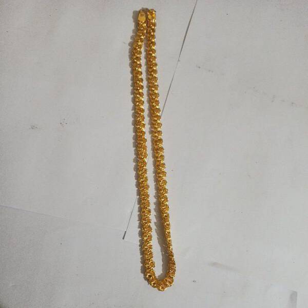 Gold Polish Chain for Boy - SS Enterprises