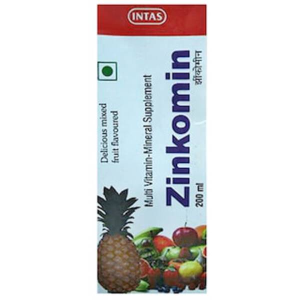 Zinkomin Multivitamin Syrup - Intas Pharmaceuticals Ltd