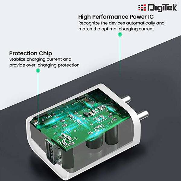 Dual USB Charger - Digitek