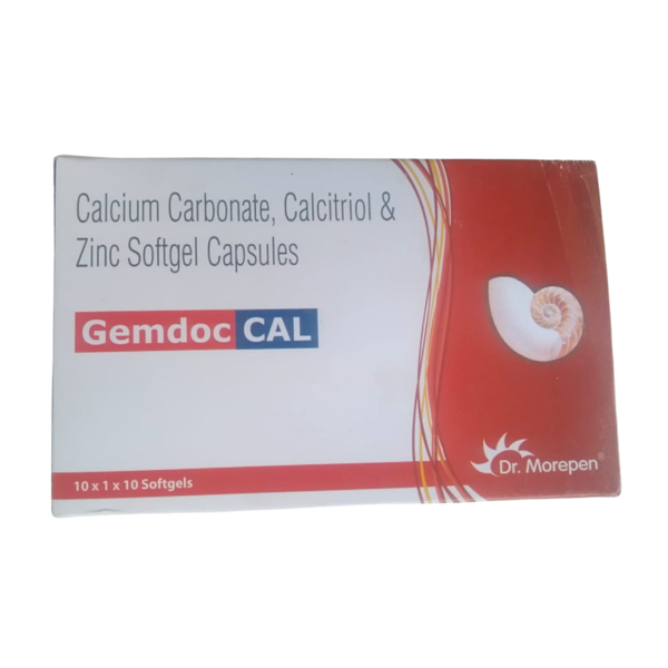 Gemdoc Cal Capsules - Dr. Morepen