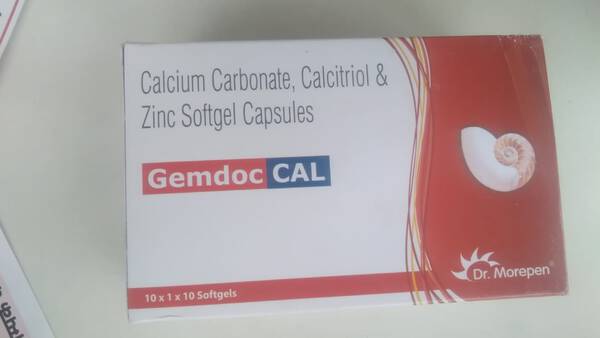 Gemdoc Cal Capsules - Dr. Morepen