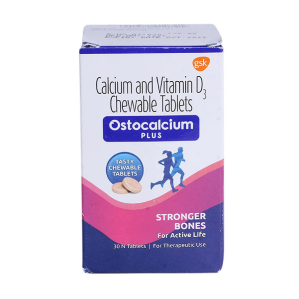 Ostocalcium Plus Tablets - GSK (Glaxo SmithKline Pharmaceuticals Ltd)