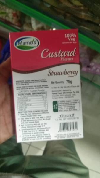 Custard Powder - Mamos