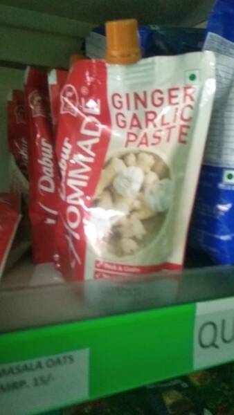 Ginger Garlic Paste - Dabur Hommade