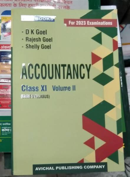 Accountancy Class XI Volume I & II (CBSE Syllabus) - APC