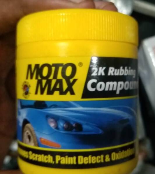 MOTOMAX 2K Rubbing Compound 100g | Removes Scratches, Paint defect all Auto  care