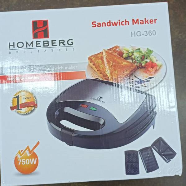 Sandwich Toaster - Homeberg