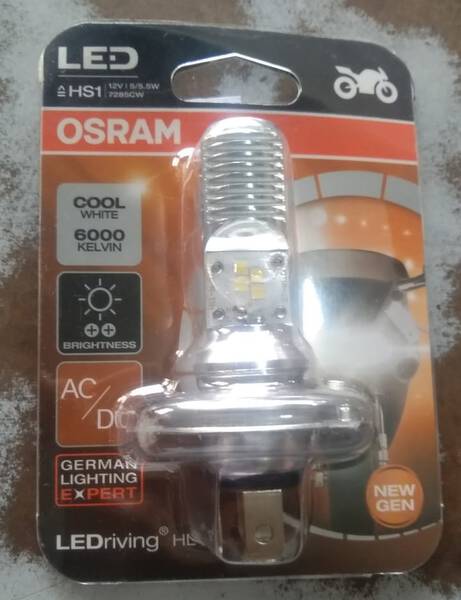 Bike Headlight Bulb - OsRam