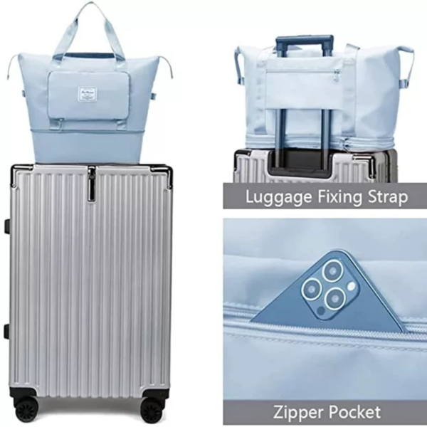Foldable Travel Duffel Bag - Generic