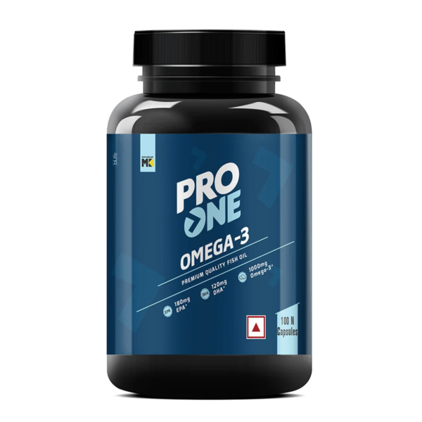 Omega-3 Capsules - MuscleBlaze