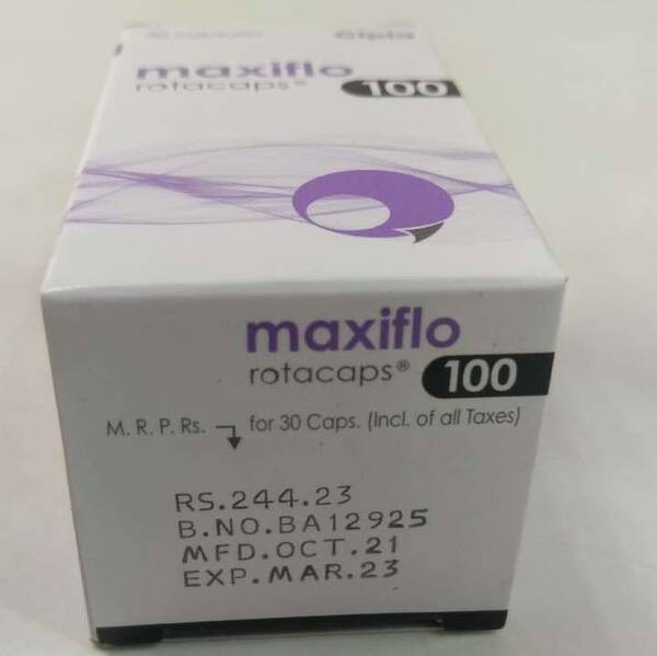 Maxiflo Rotacaps 100 - Cipla