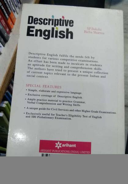 Descriptive English - Arihant
