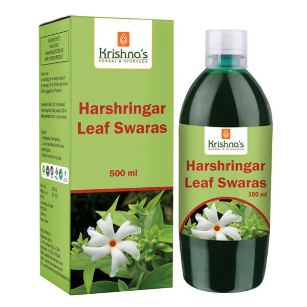 Harshringar Leaf Swaras - Krishna's Herbal & Ayurveda