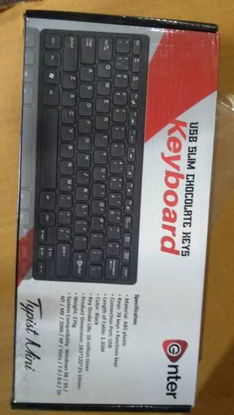Keyboard - Enter
