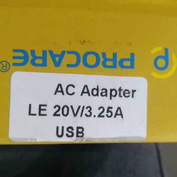 Laptop Adapter - Procare