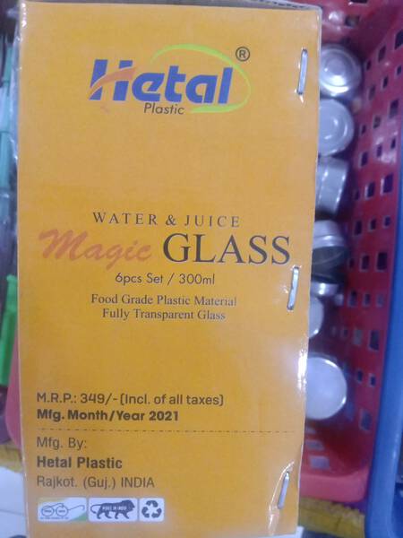 Glasses - Hetal Plastic