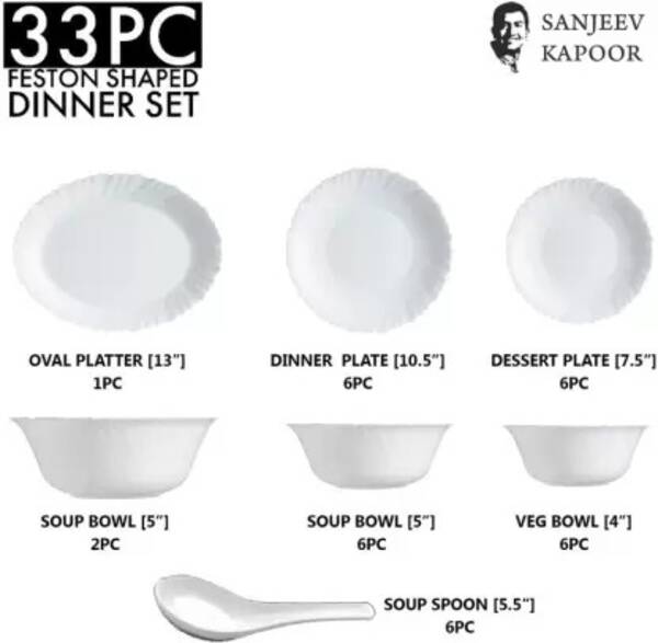 Dinner Set - Sanjeev Kapoor