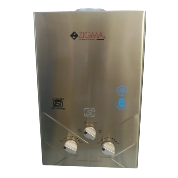 Gas Water Heater - Zigma