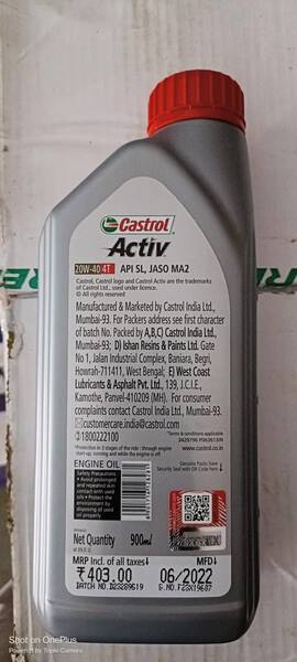 Engine Oil - Castrol