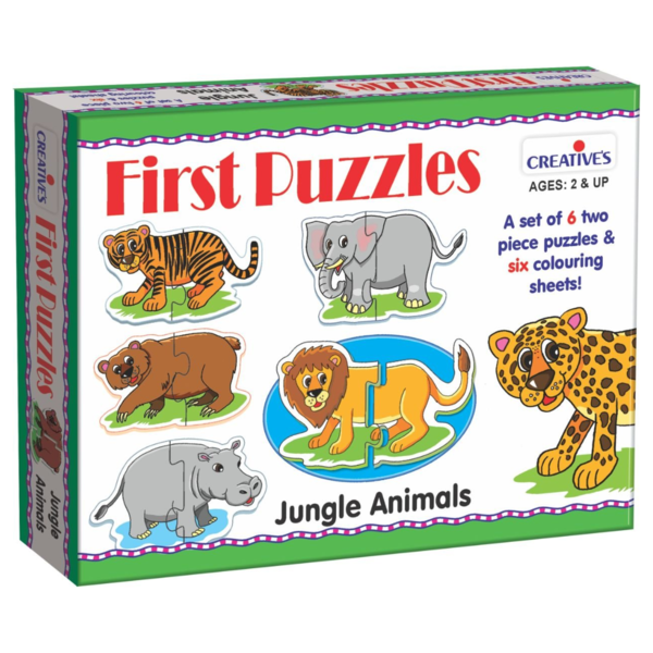 Jungle Animals Puzzles - Creative's