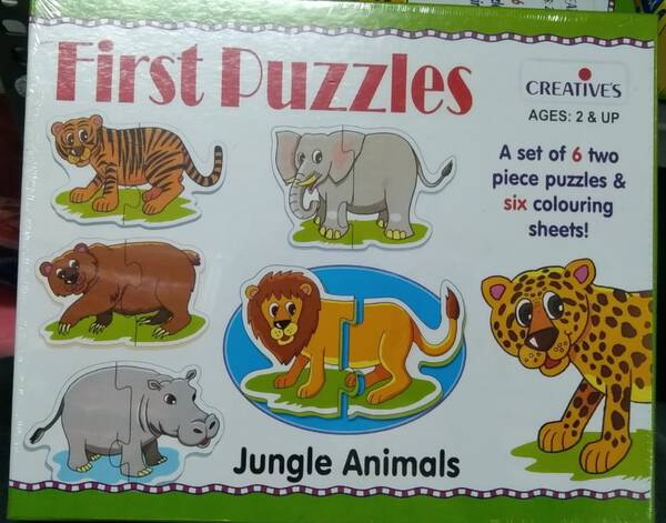 Jungle Animals Puzzles - Creative's