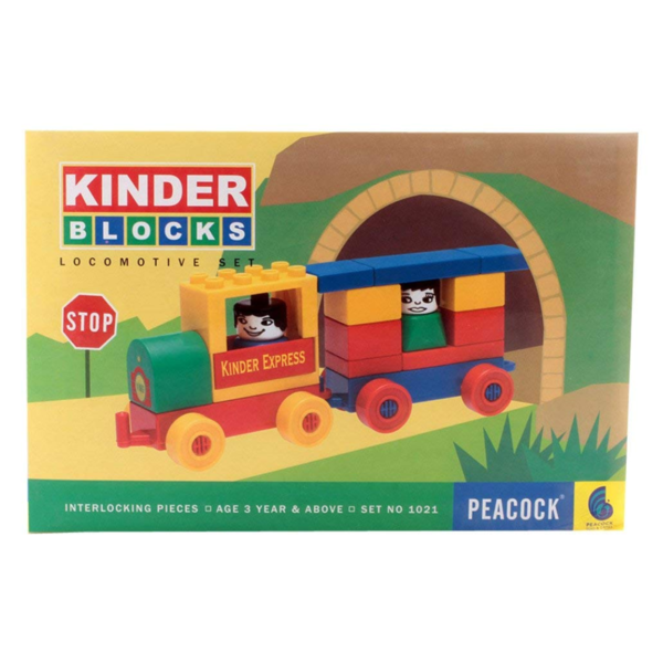 Blocks Locomotive Set - Kinder Blocks