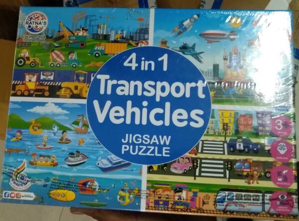 Vehicles Jigsaw Puzzle - Ratna's