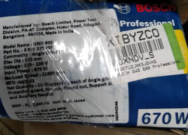 Angle Grinder - Bosch