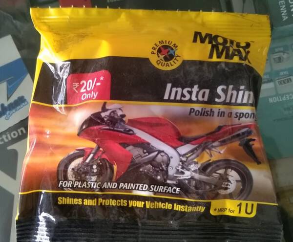 Insta Shine Sponge - Moto Max