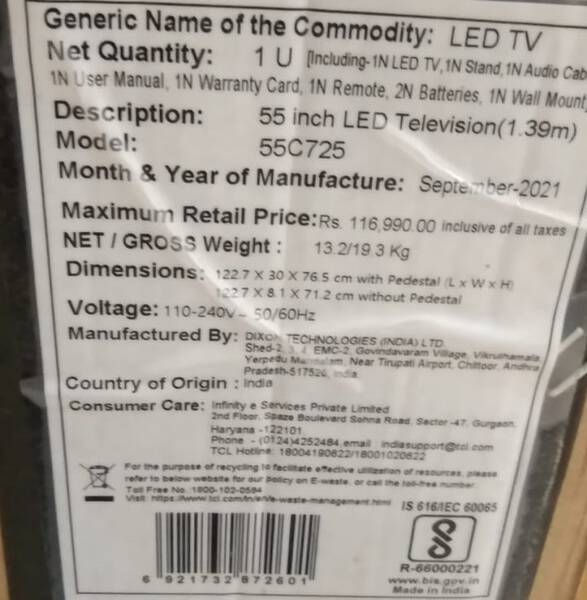 Smart TV - TCL