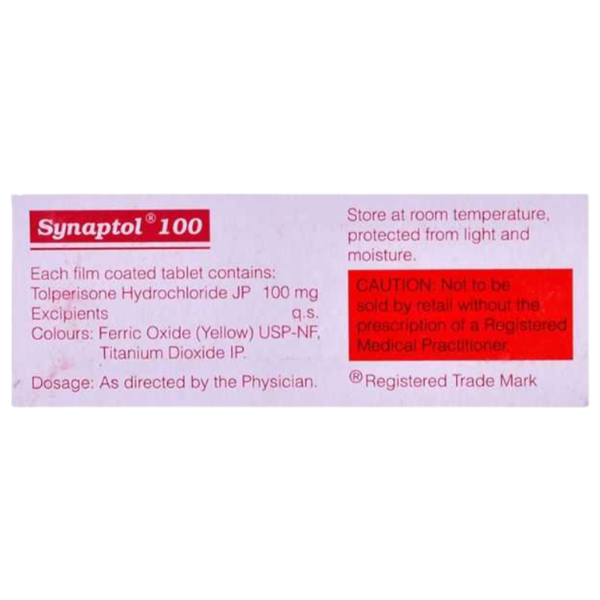Synaptol 100 - Sun Pharmaceutical Industries Ltd
